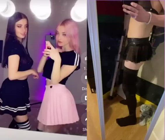 crossdressing exposed sissy tiktok gif