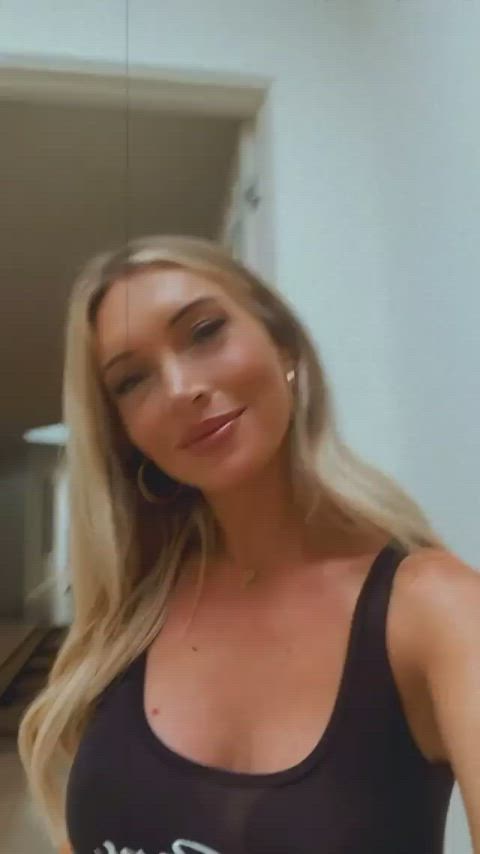 ass blonde tits gif