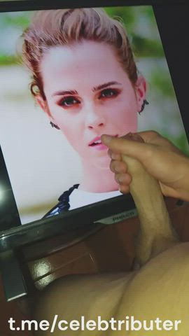 Emma Watson cumtribute