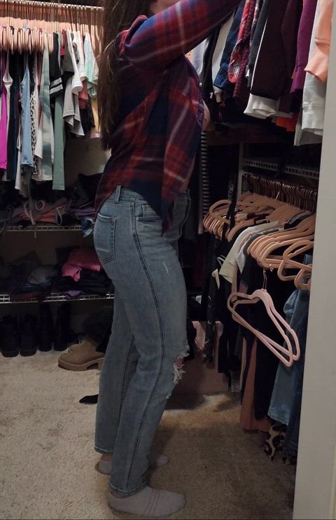 Another little clip of me in my flannel last night