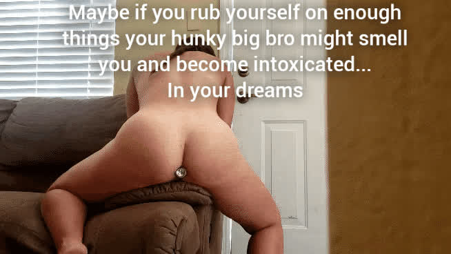 butt plug caption sister taboo gif