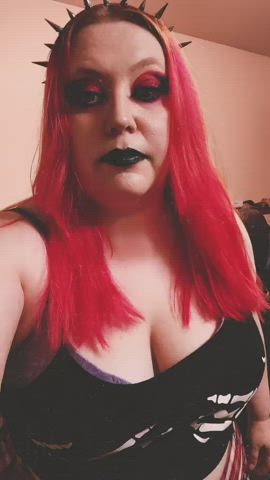 alt bbw goth gif