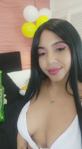 big tits camsoda chaturbate curvy ebony latina thick gif