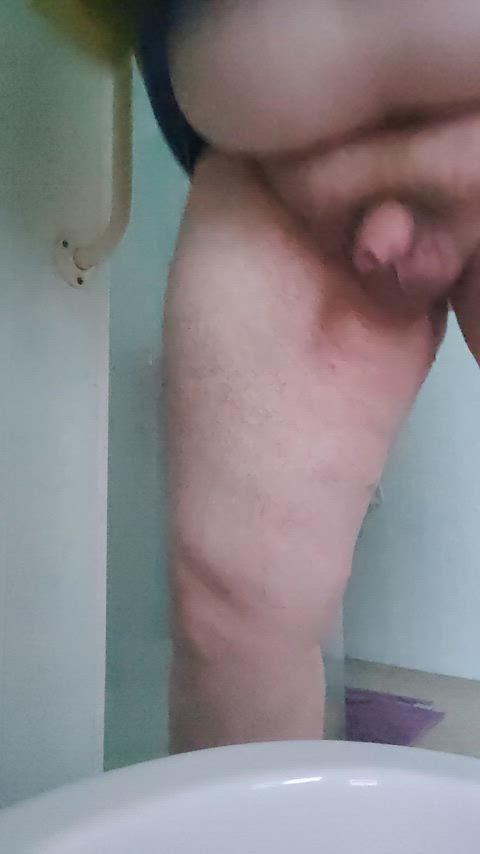 Pissing this morning