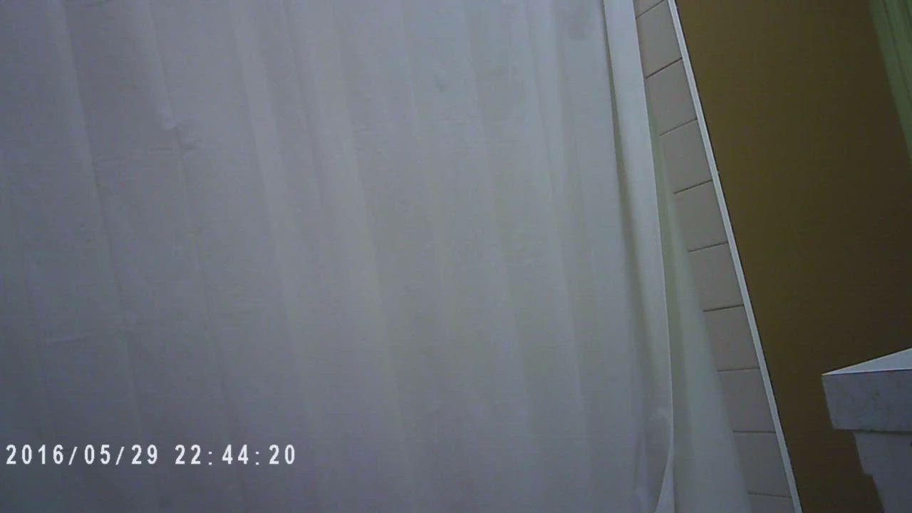 Hidden Cam Shower Voyeur gif