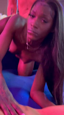 ebony ffm female pov interracial threesome group-sex gif