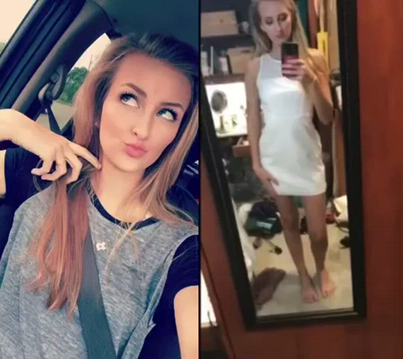 Casual pictures and sexy video collage