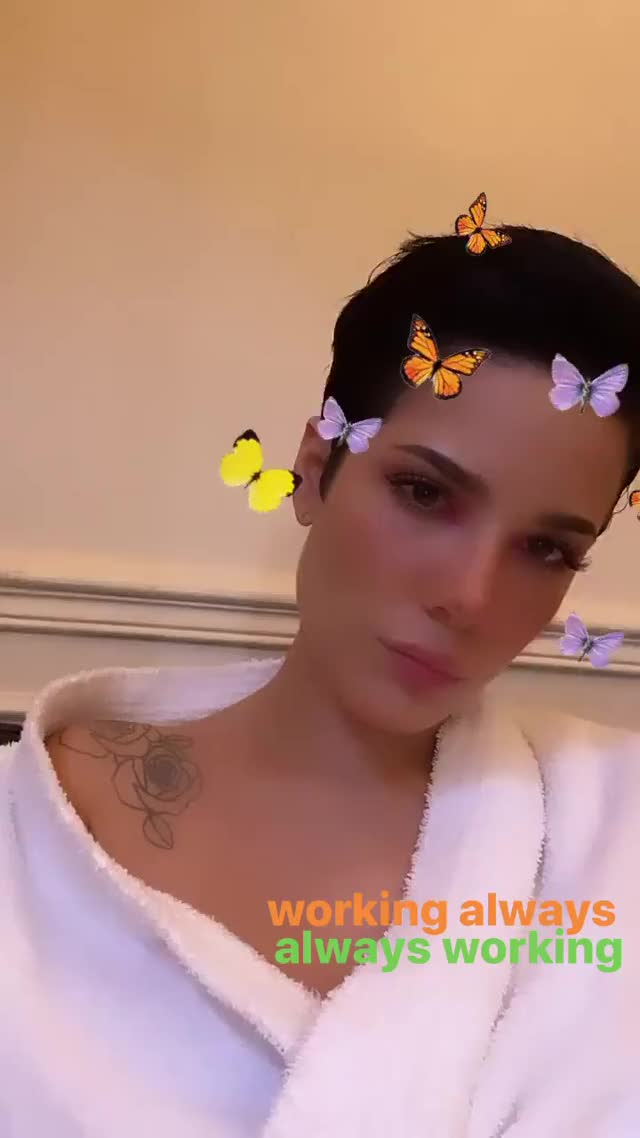 Halsey gif