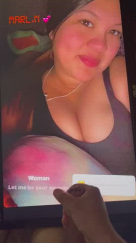 Nice tits make me cum