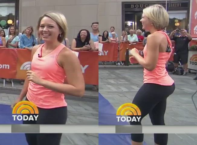 Big Ass Blonde Booty Cute Pawg Petite Yoga Pants gif