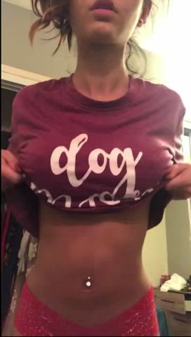 Big Tits Fake Tits Titty Drop gif