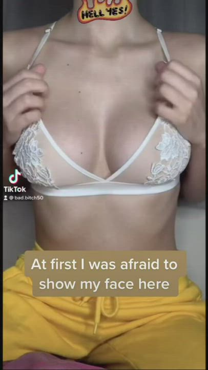 Amateur Boobs Naked Nude TikTok gif