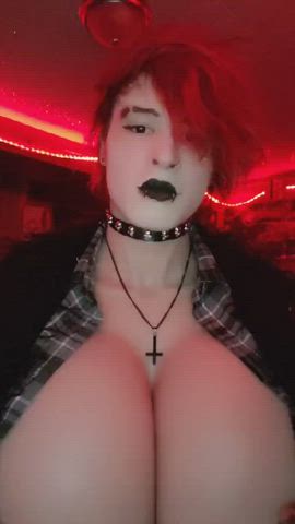 big tits emo fake tits gif