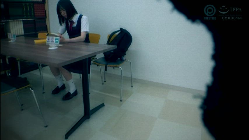 japanese blowjob schoolgirl glasses cumshot cum cute gif