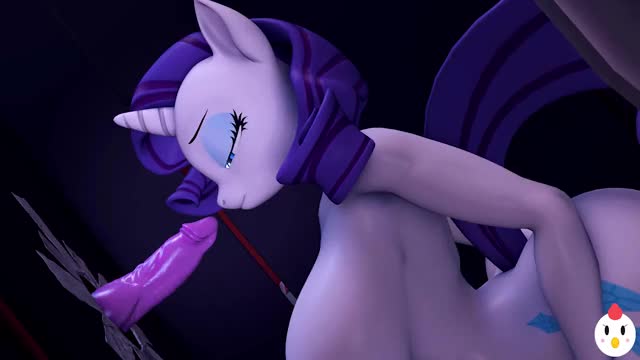 Rarity Gloryhole Blowjob