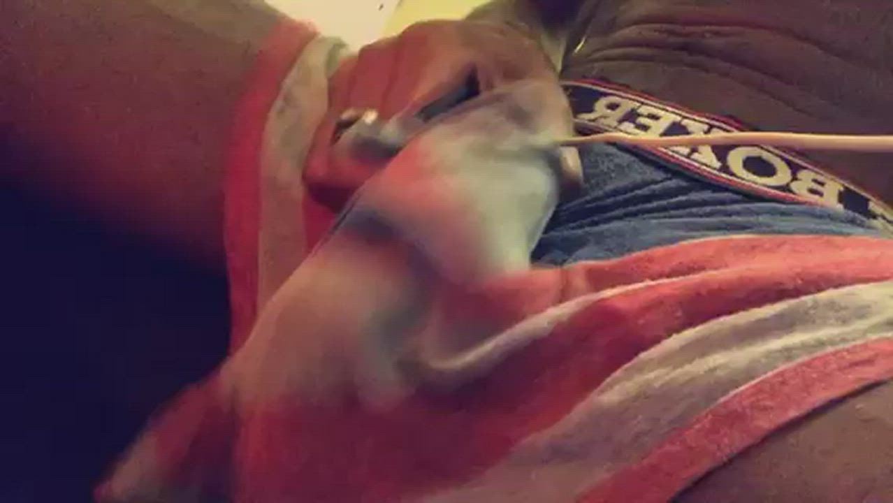 Like how it flopped out of my shorts?