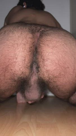 ass balls hairy ass gif