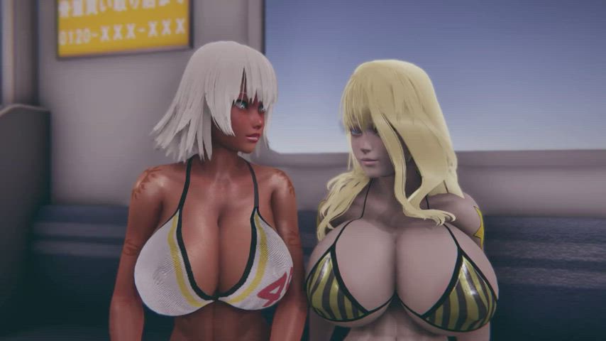 Futa Sandy Loves To Fuck Wendy 3D