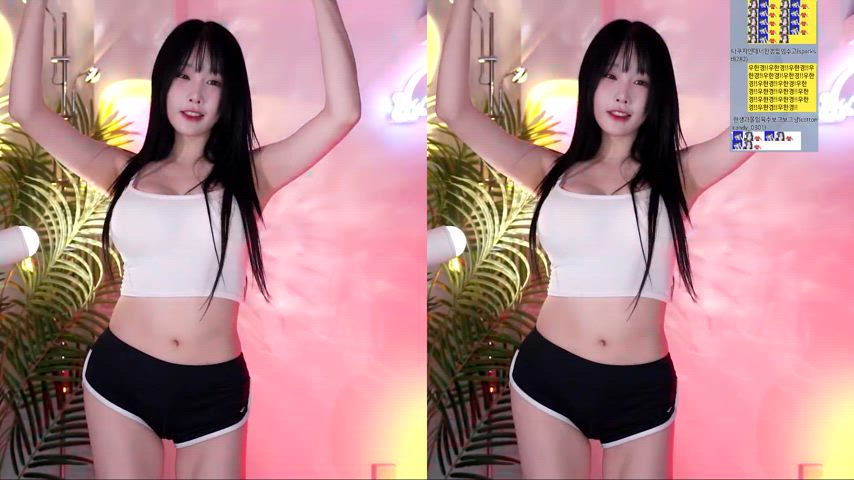 asian big tits dancing korean gif