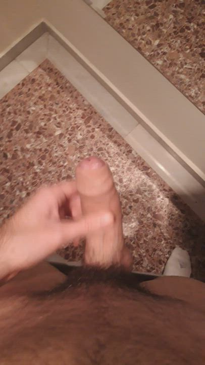 Hairy Cock Mirror Teen gif