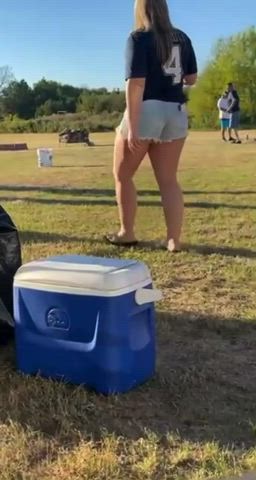 MILF Pawg Public gif