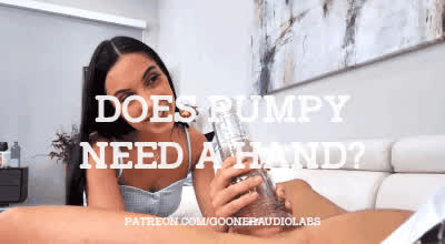 Does Pumpy need a hand?