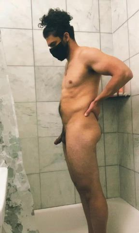Golden Shower Peeing Penis Piss Pissing Shower Watersports gif