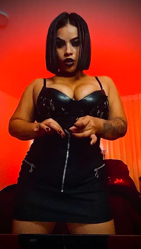 amateur bdsm big tits bondage camgirl domination goth latex milf mistress gif