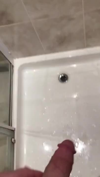 Pissing in the shower. Making a mess