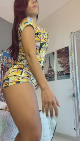 amateur ass clapping bouncing camsoda chaturbate non-nude public redhead twerking