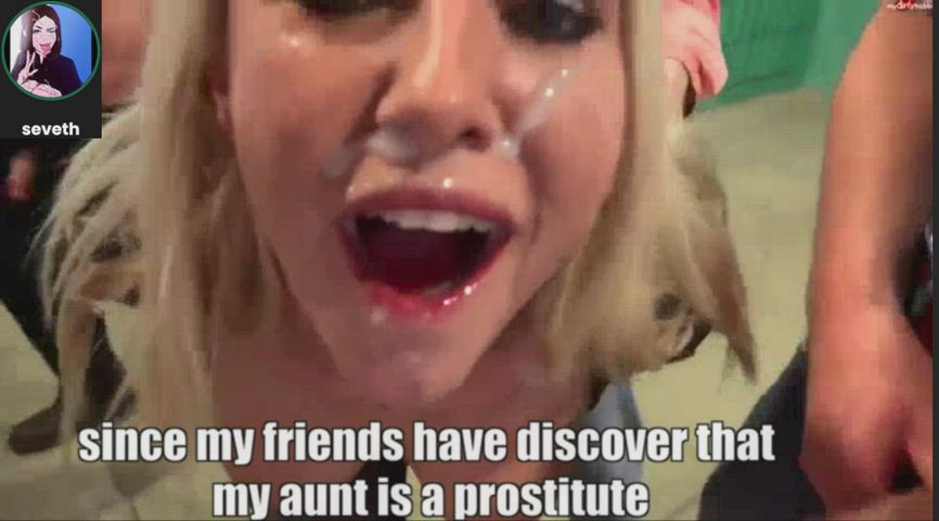 aunt bukkake bull caption facial funny porn gangbang prostitute public gif