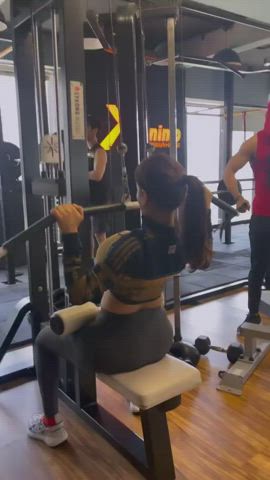 Big Tits Sport Workout gif