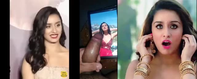 Shraddha Kapoor in awe? of a Big Brown Cock??