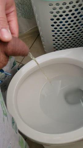 Pee Peeing Uncut gif