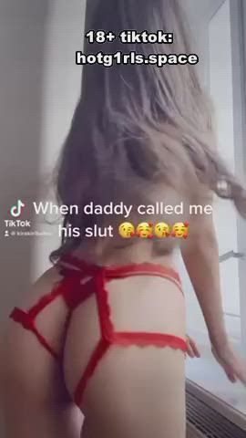 ass babe big ass blonde daddy pussy solo teen tiktok gif