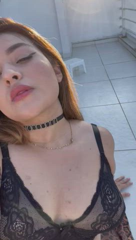 chaturbate colombian latina sensual stripchat tits gif