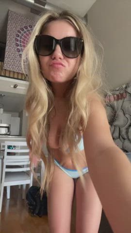 Big Tits Bikini TikTok gif