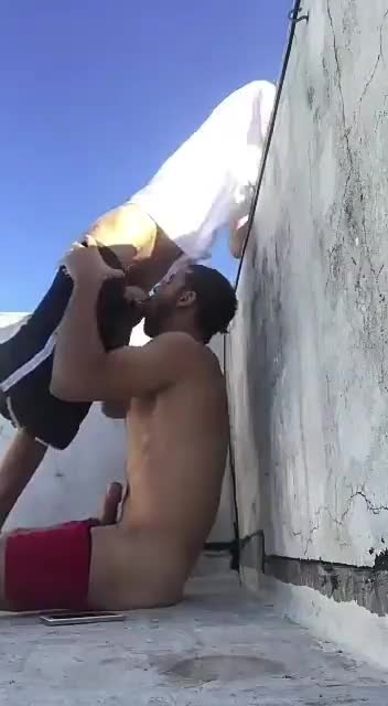 Rooftop blow jobs