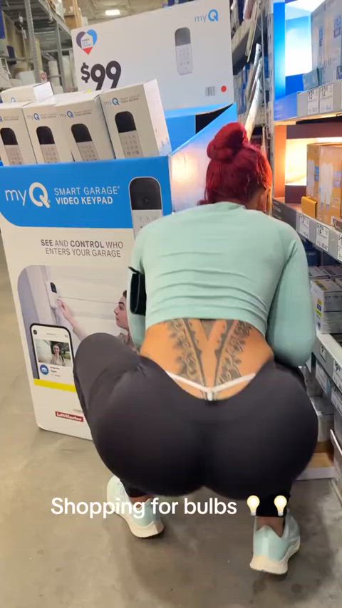 amateur ass big ass thong gif