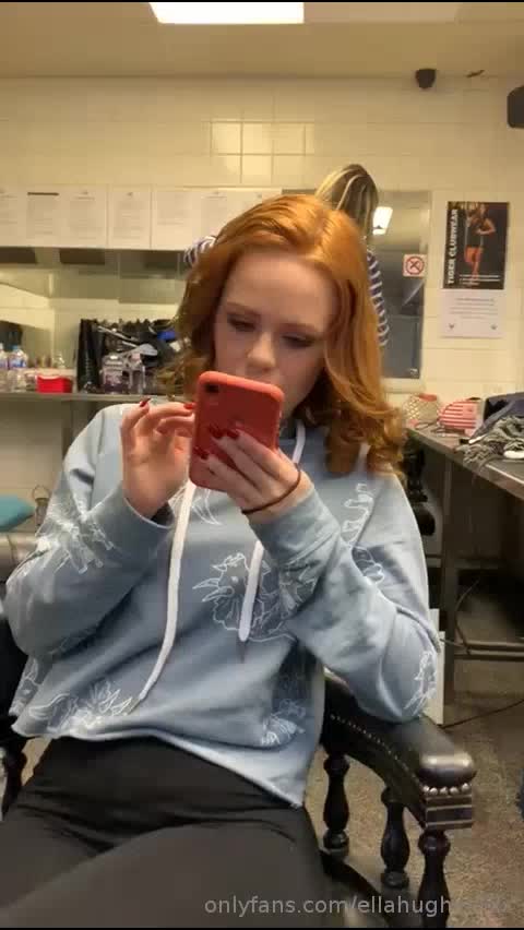 Ella Hughes Wants Dick Even In Makeup Room