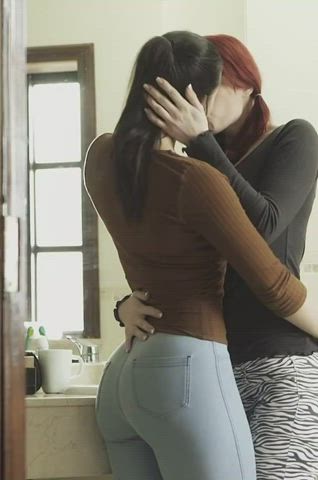 lesbian nekane vertical gif