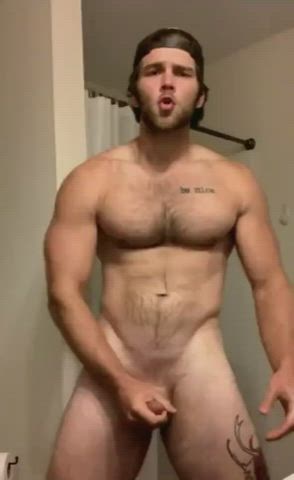 amateur gay hairy pussy jerk off masturbating gif