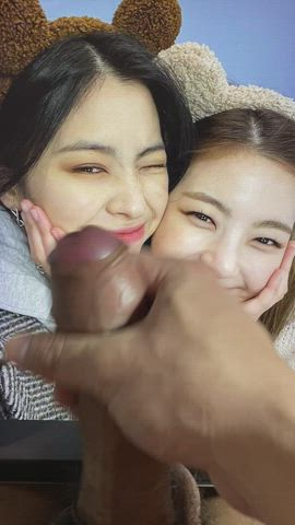 ITZY Ryujin &amp; Lia Cum Tribute