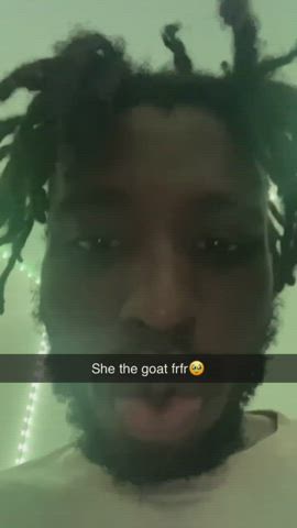I love me a throat goat on gawd🥹