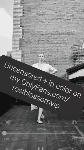 Welcum to my Rooftop Porch!: Newest catwalk strip vid on my VIP OnlyFans! [Direct