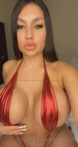 Ass Spread Big Ass Big Tits Bikini Creamy Fingering Masturbating Solo Toy Vibrator