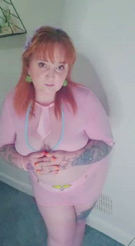 Amateur BBW Costume Fantasy Role Play Tease Porn GIF by spicytiktokginger