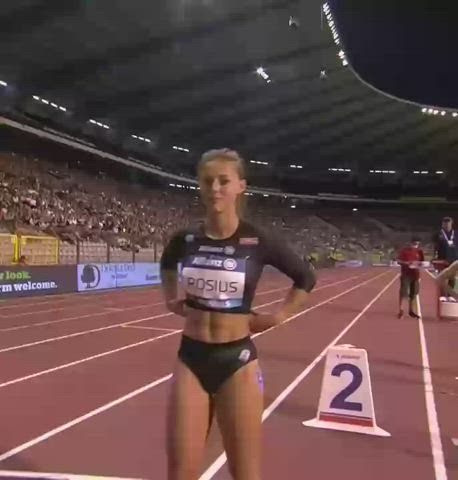 Rani Rosius - Belgian sprinter