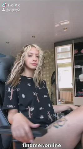 Ass BBC Big Ass Blonde Blowjob Boobs Cumshot Huge Tits TikTok gif