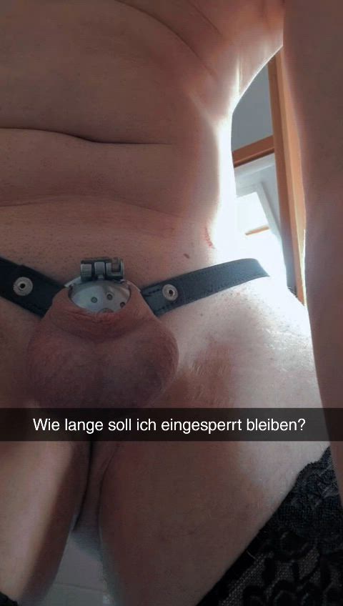 Wie lange soll ich ihn tragen?